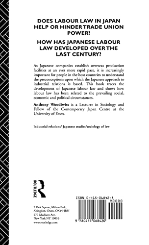 Law, Labour and Society in Japan: From Repression to Reluctant Recognition