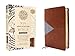NIV Application Bible, Personal Size, Leathersoft, Brown/Blue, Red Letter, Comfort Print: Bringing the Ancient Message of the Bible into Your World (NIV Application Commentary Resources)