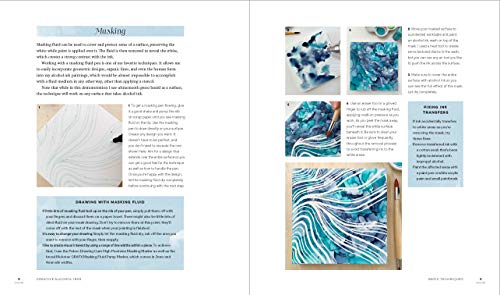 Creative Alcohol Inks: A Step-by-Step Guide to Achieving Amazing Effects--Explore Painting, Pouring, Blending, Textures, and More! (Volume 2) (Art for Modern Makers, 2)