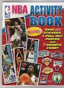 NBA Activity Book with Stickers, Poster & Growth Chart