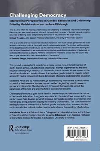 Challenging Democracy (Routledgefalmer (Paperback))