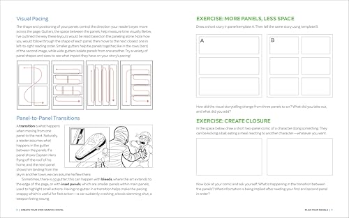 Create Your Own Graphic Novel: A Guide for Kids: Write and Draw Your Own Book