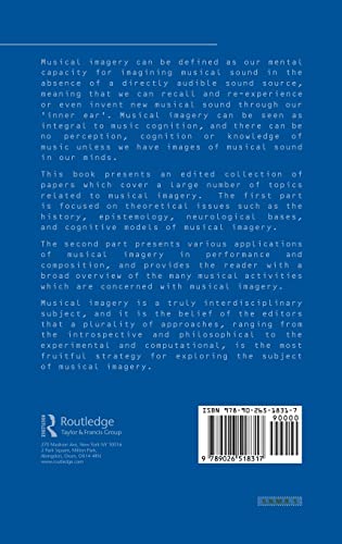 Musical Imagery (Studies on New Music Research)