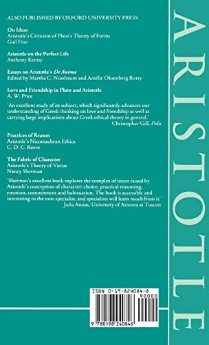 De Anima (Clarendon Aristotle Series)