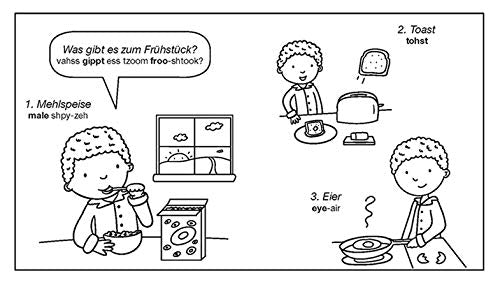 Color & Learn Easy German Phrases for Kids (Dover Little Activity Books: Language)