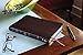 NASB, Thinline Bible, Large Print, Bonded Leather, Burgundy, Red Letter, 1995 Text, Thumb Indexed, Comfort Print