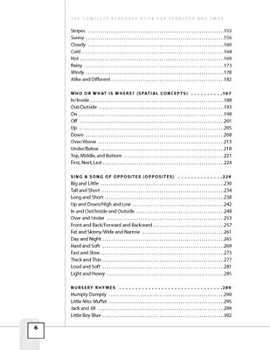 The Complete Resource Book for Toddlers and Twos: Over 2000 Experiences and Ideas (Complete Resource Series)