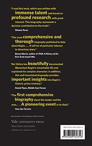 Menachem Begin: A Life — back cover