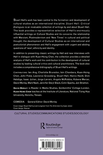 Stuart Hall: Critical Dialogues in Cultural Studies (Comedia)