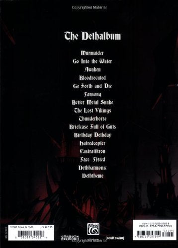 Dethklok -- The Dethalbum: Authentic Guitar TAB, Book & DVD