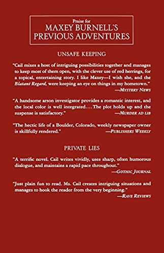 If Two of Them Are Dead: A Maxey Burnell Mystery