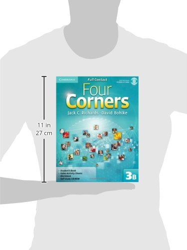 Four Corners Level 3 Full Contact B with Self-study CD-ROM — back cover