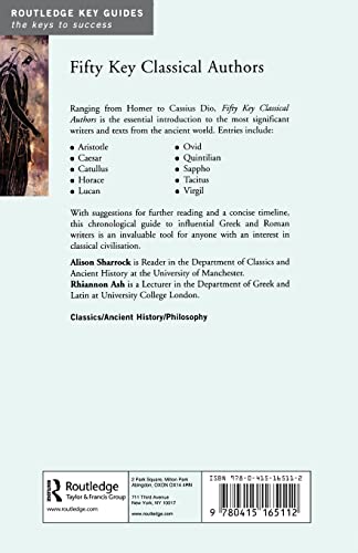 Fifty Key Classical Authors (Routledge Key Guides)