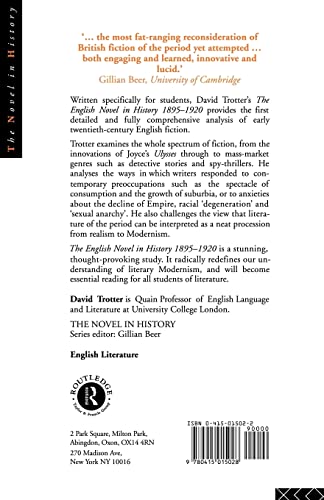 English Novel in History, 1895-1920 (The Novel in History)