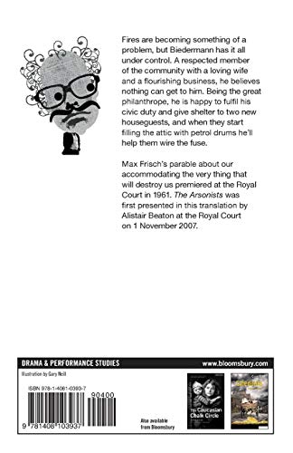 The Arsonists (Modern Plays) — back cover
