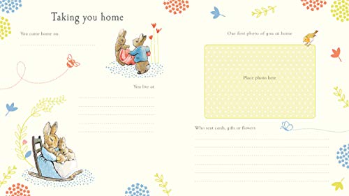 Peter Rabbit Baby Record Book