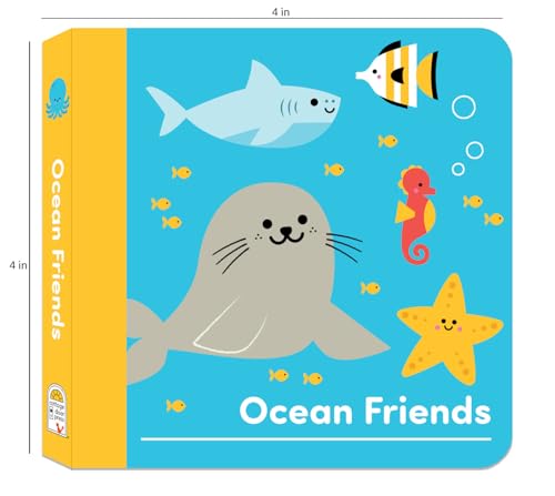 My Little Learning Bus 10 Board Book Library Set Includes Animals, Things that Go, Home, Food, Clothes, Backyard, On the Farm, Toys, At the Park, and Ocean Friends