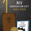 NIV, Graduation Gift, Bible Pack, Brown, Red Letter
