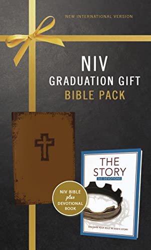 NIV, Graduation Gift, Bible Pack, Brown, Red Letter