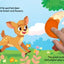 Little Hippo Books Forest Days with Deer - Touch and Feel Board Book - Sensory Board Book