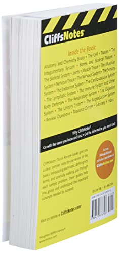 CliffsNotes Anatomy & Physiology Quick Review, 2ndEdition (Cliffsnotes Quick Review)