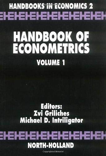 Handbook of Econometrics, Volume 1