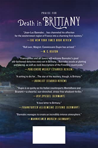 Murder on Brittany Shores: A Mystery (Brittany Mystery Series, 2) — back cover