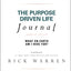 The Purpose Driven Life Journal: What on Earth Am I Here For?