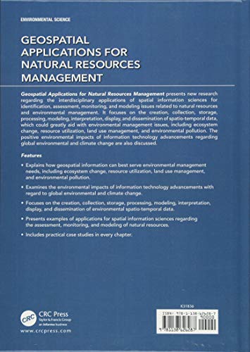 Geospatial Applications for Natural Resources Management