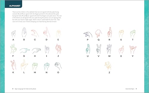 Sign Language for Kids Activity Book: 50 Fun Games and Activities to Start Signing