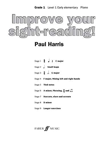 Improve Your Sight-reading! Piano, Level 1: A Progressive, Interactive Approach to Sight-reading (Faber Edition: Improve Your Sight-Reading)