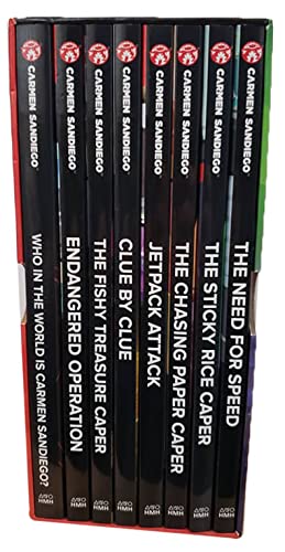 Carmen Sandiego 8bk Box Set Costco