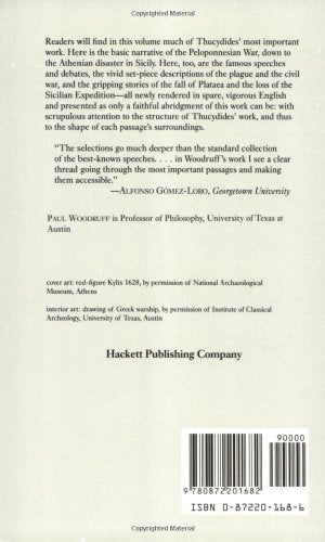 On Justice, Power, and Human Nature: Selections from The History of the Peloponnesian War (Hackett Classics)