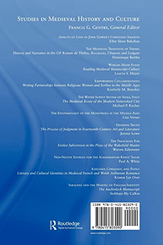 Saracens and the Making of English Identity (Studies in Medieval History and Culture)
