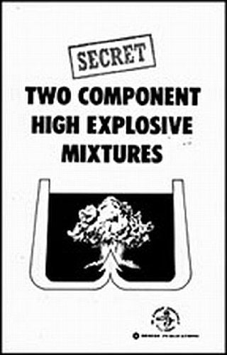 Two Component High Explosive Mixtures and Improvised Shaped Charges
