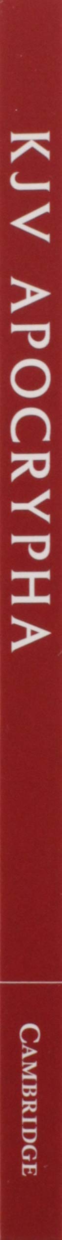 Apocrypha, King James Version