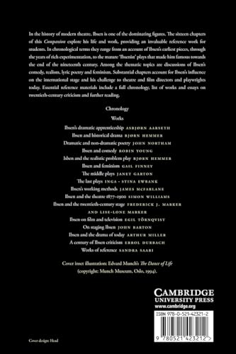 The Cambridge Companion to Ibsen (Cambridge Companions to Literature)