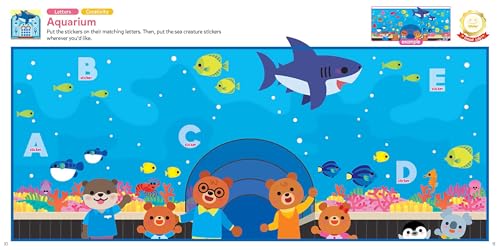 Play Smart 500 Stickers Outdoor Adventures