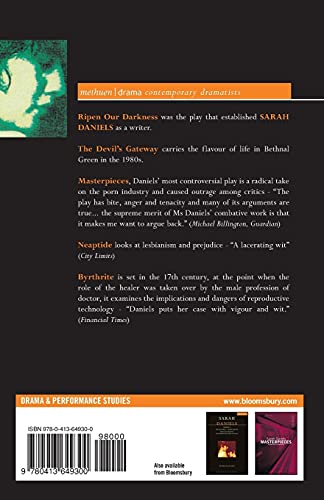 Daniels Plays: 1: Ripen Our Darkness; The Devil's Gateway; Masterpiece; Neaptide; Byrthrite (Contemporary Dramatists)