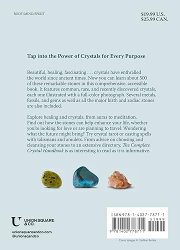 The Complete Crystal Handbook: Your Guide to More than 500 Crystals