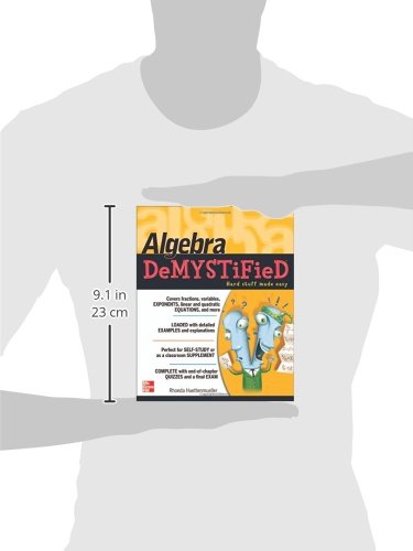 Algebra DeMYSTiFieD, Second Edition