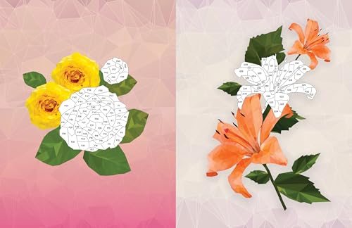 Sticker By Number: Marvelous Blooms – Sticker Mosaics for Creativity & Calm