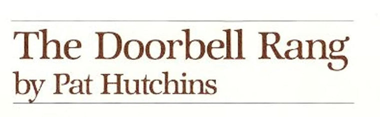 The Doorbell Rang Big Book (Mulberry Big Book) — back cover