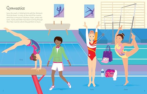 Sticker Dolly Dressing Sports