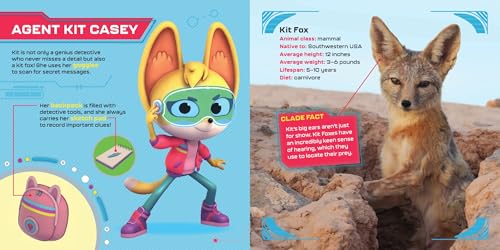The Creature Cases: Welcome, New Cadets!: Learn How to be an Animal Detective with 24 Fascinating Animal Facts and 2 Sticker Sheets Inspired by the Hit Netflix Series!