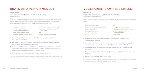 Cast-Iron Camping Cookbook: Easy Skillet Recipes for Outdoor Cooking