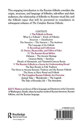 An Introduction to the Russian Folktale (Complete Russian Folktale (Paperback))