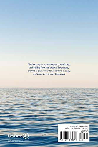 The Message Outreach Edition, Large Print (Softcover): The Bible in Contemporary Language