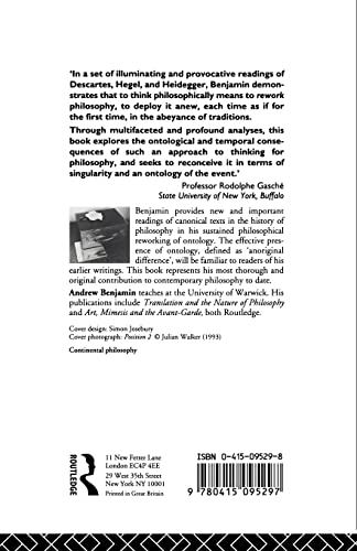 The Plural Event: Descartes, Hegel, Heidegger