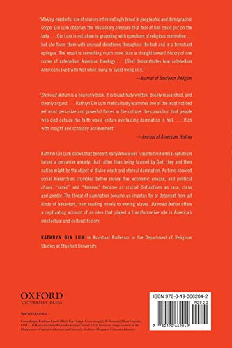 Damned Nation: Hell in America from the Revolution to Reconstruction